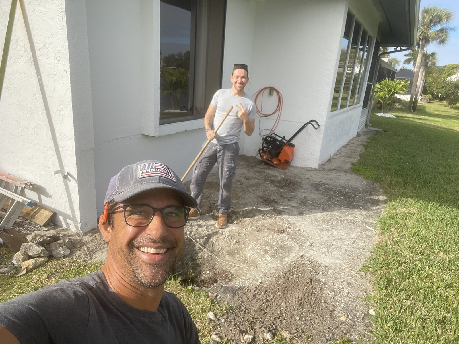 Bruno Home Solutions crew on a job site
