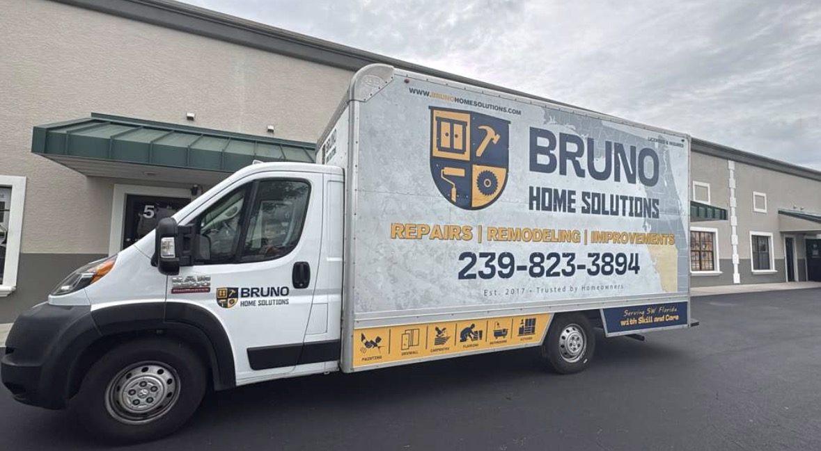 Bruno Home Solutions work truck